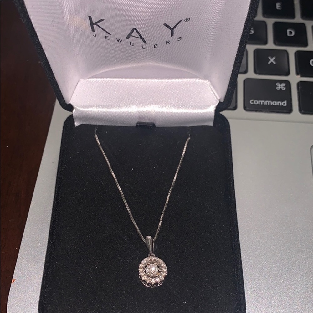 Kay’s Floating Diamond Necklace